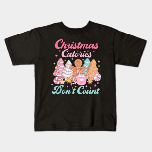 Christmas Calories Don't Count Kids T-Shirt